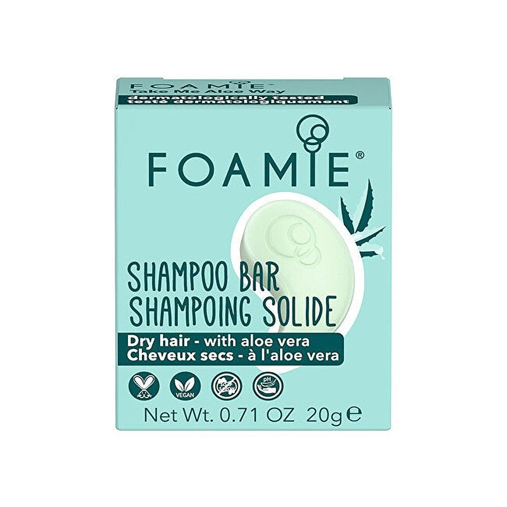 Foamie Shampoo Bar Travel Size Capelli Secchi Shampoo Solido 20 g — Shampoo Solido