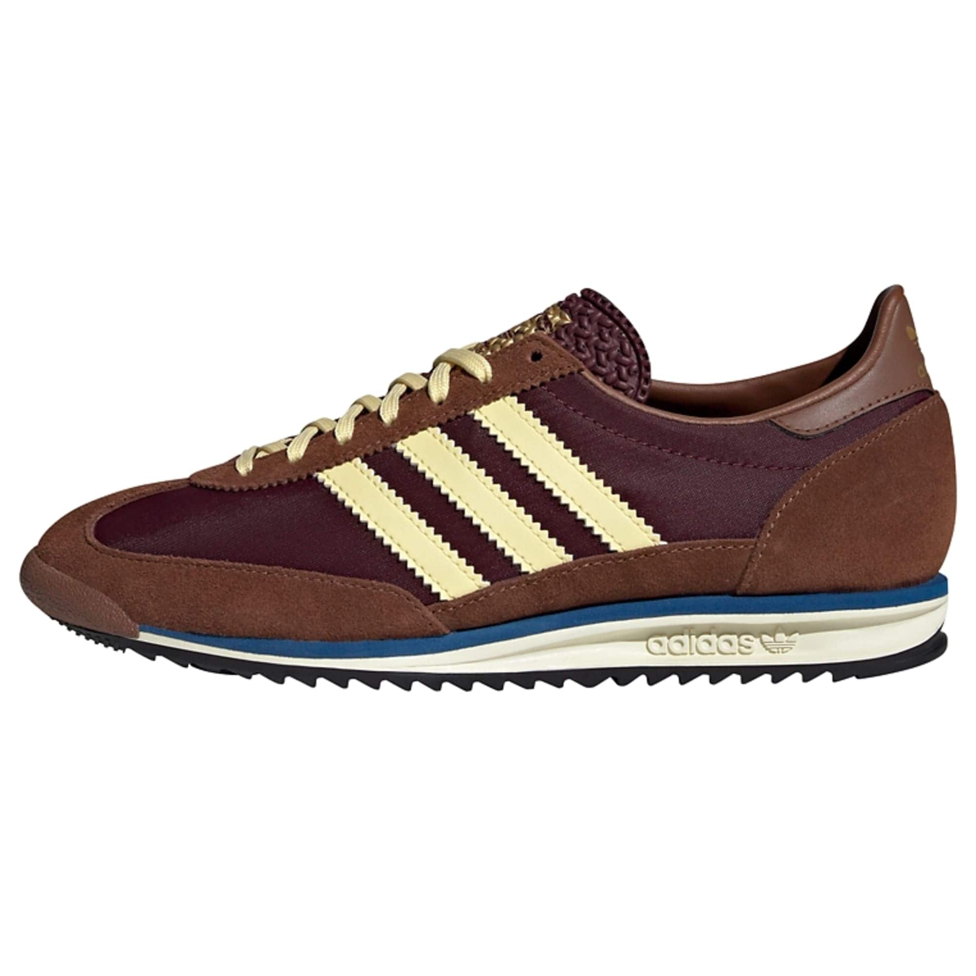 ADIDAS ORIGINALS Matalavartiset tennarit 'SL 72'  norsunluu / kastanjanruskea / viininpunainen