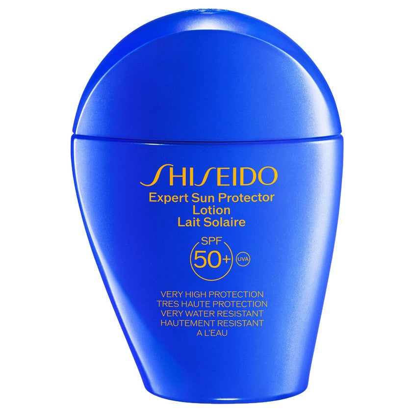 Shiseido Expert SPF 50+ rusketusmaito kasvoille ja vartalolle 50 ml