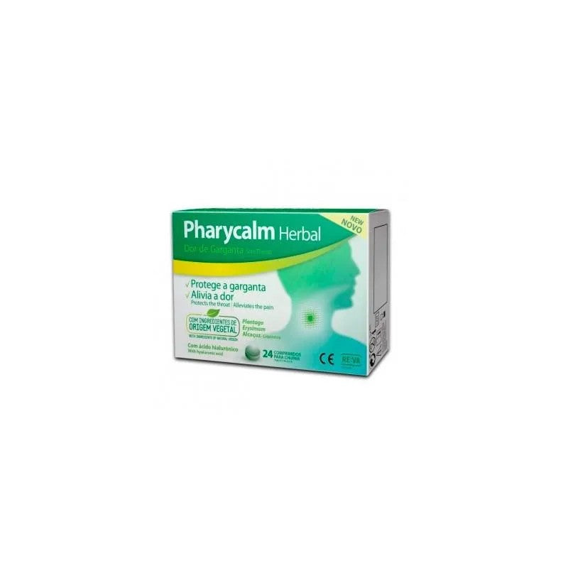 Reva Pharycalm Herbal kurkkukipu 24 tablettia