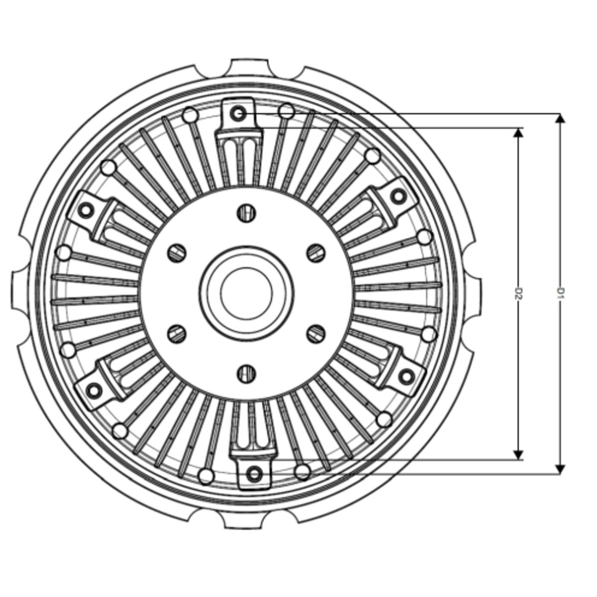 Kytkin, jäähdytystuuletin NRF 49501