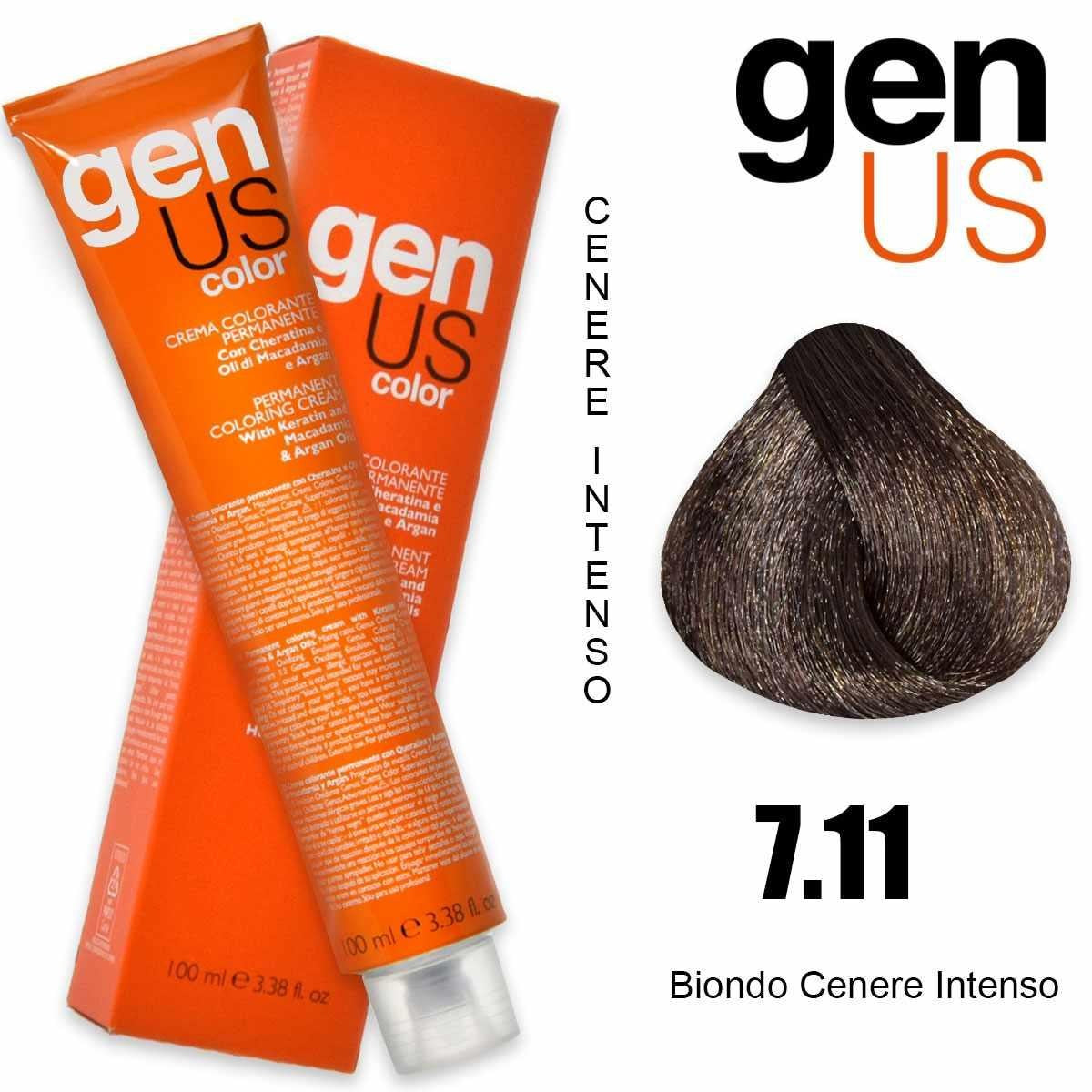Pysyvä Värivoide Genus 100 ml 7.11