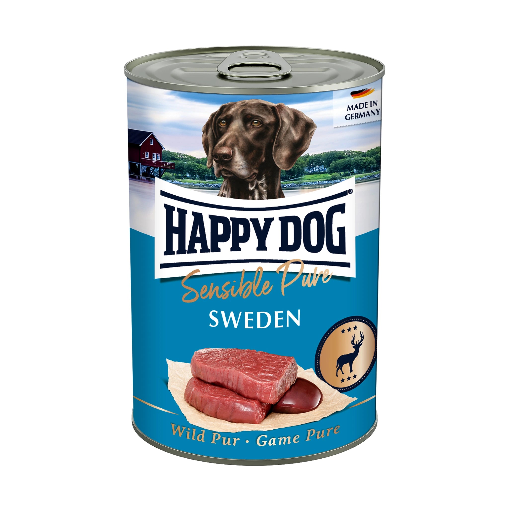 Happy Dog Sensible Pur Sweden - Riista 400g