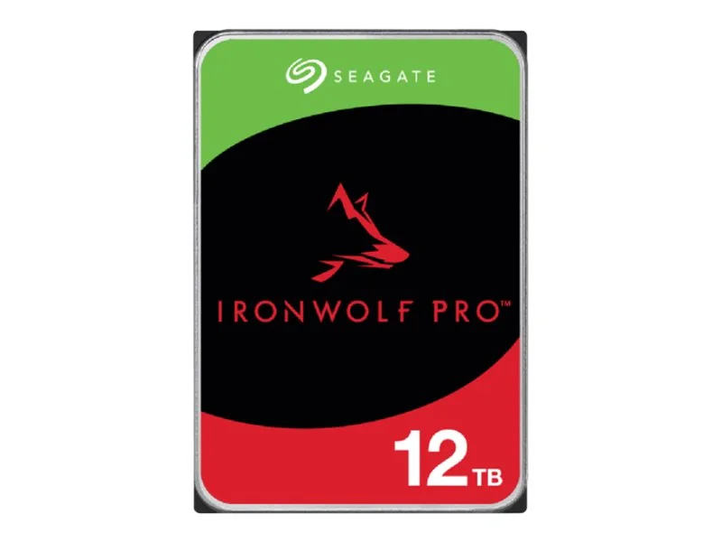 Seagate IronWolf Pro ST12000NT001 - Kiintolevy - 12 TB - sisäinen - 3,5 - SATA 6Gb/s - 7200 rpm - puskuri: 256 MB - med 3 års Seagate Rescue Data Recovery