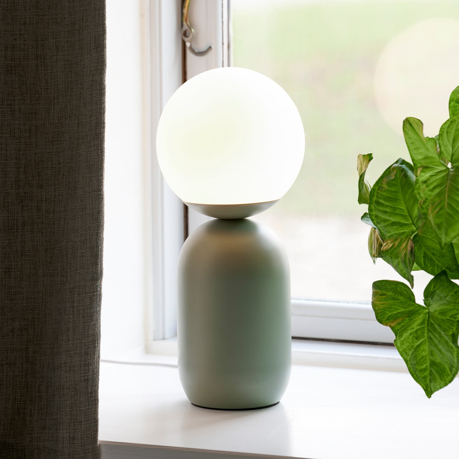 Notti Pöytävalaisin Green - Nordlux - Olohuone - Skandinaavinen - Metalli - Varjostimella