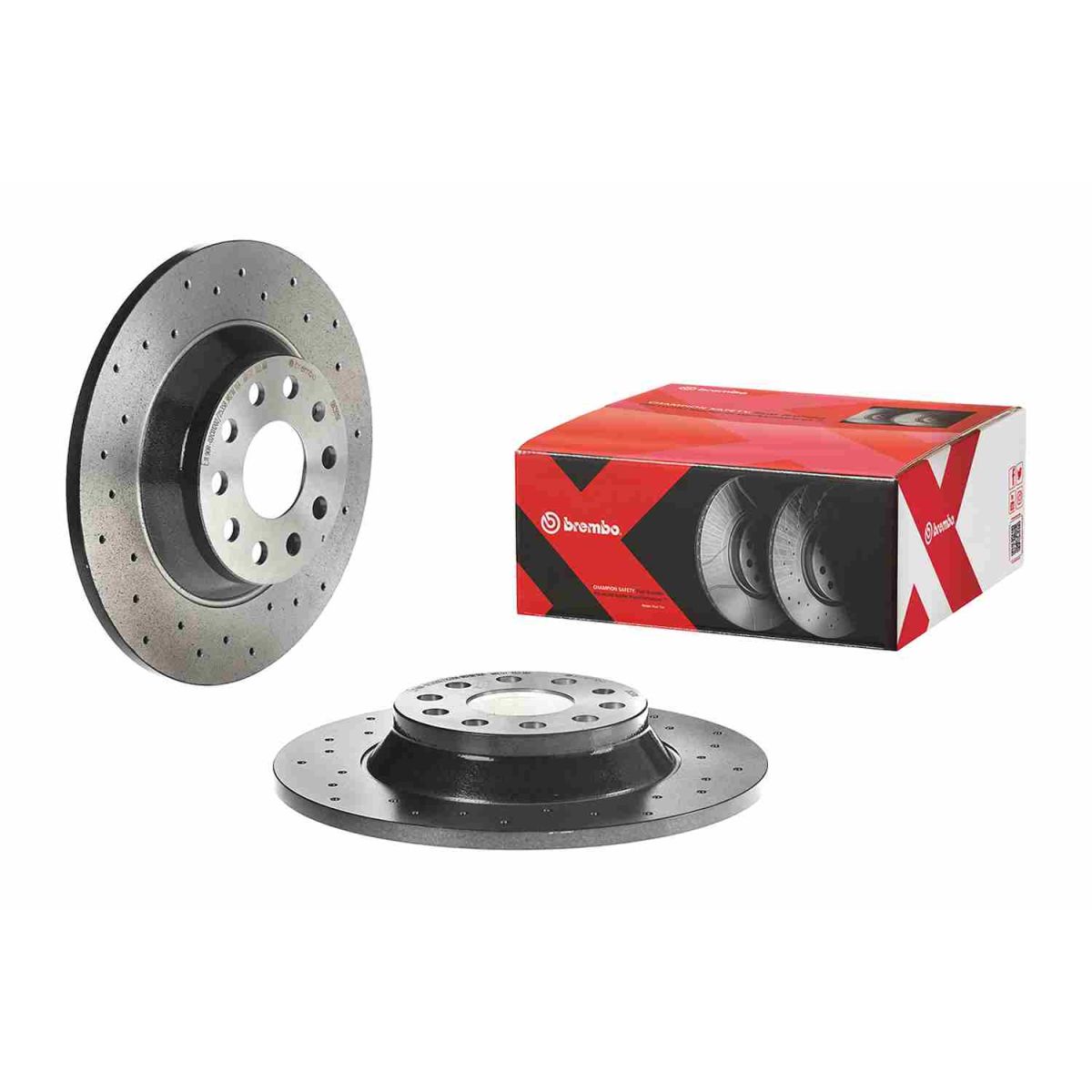 Jarrulevy BREMBO 08.C501.1X