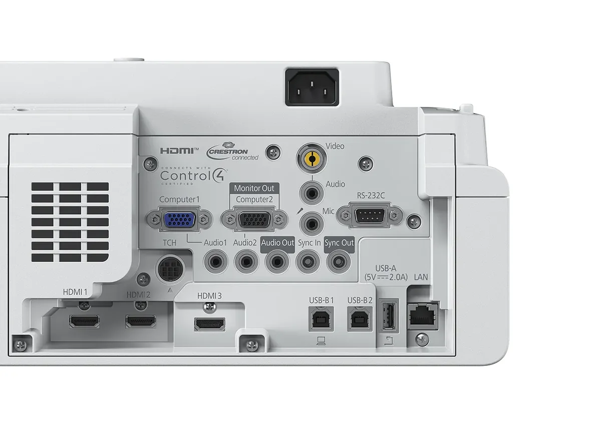 EPSON EB-760Wi Ultra Short Throw 3LCD WXGA 4100 ANSI lm -laserprojektori, valkoinen