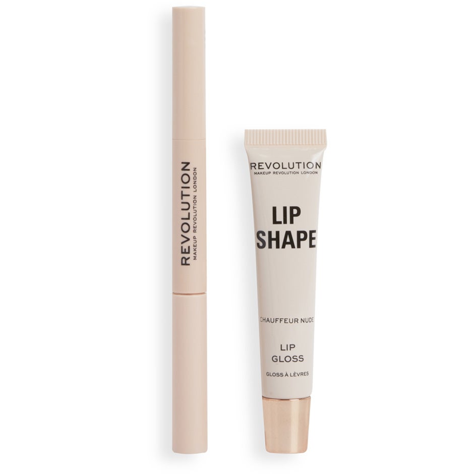 Revolution Beauty London Lip Shape Kit Chauffeur Nude