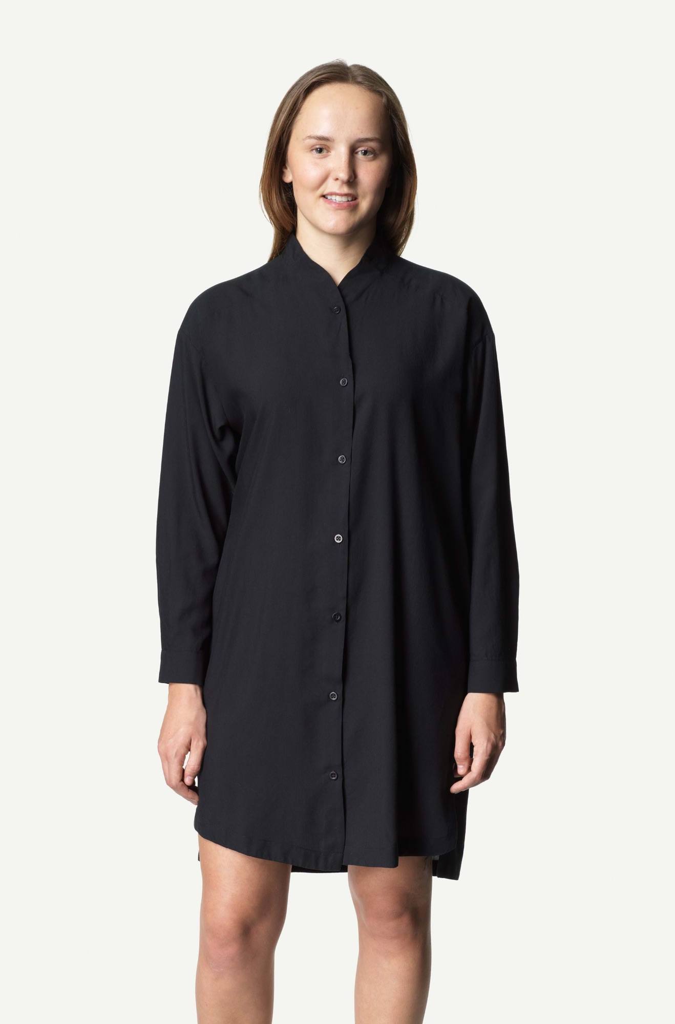 Houdini Tree Dress naisten paitamekko, musta