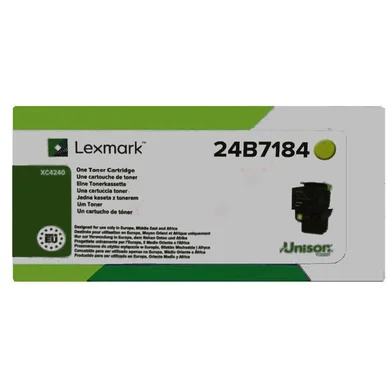 Lexmark Toner keltainen 6k 24B7184 Vastaa: N/A