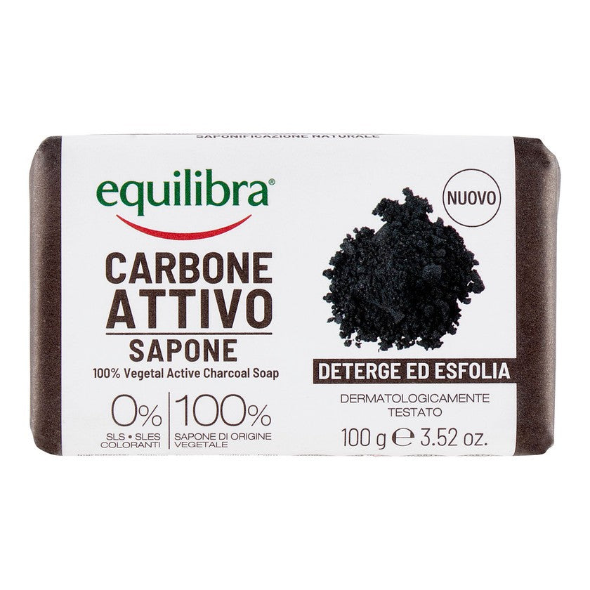 Equilibra Equilibra Aktiivihiilisaippua 100 g