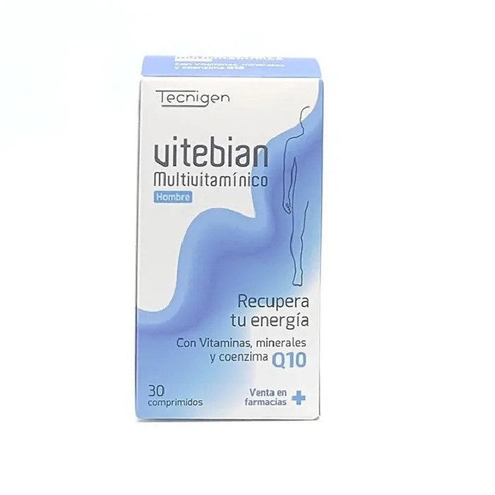 OTC TecniGen Vitebian Multivitamin Q10 miesten 30 yksikköä