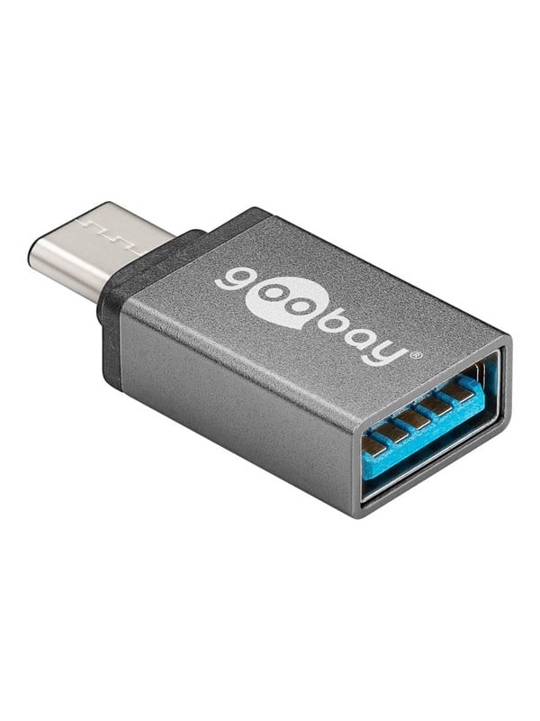 Goobay USB-C - A 3.0 -adapteri, tähtiharmaa