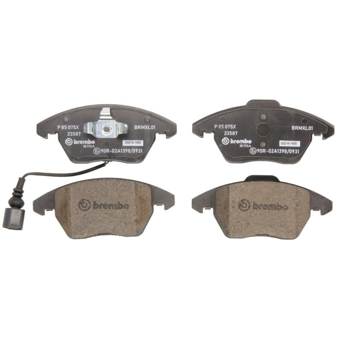Jarrupalat, levyjarru BREMBO P 85 075X