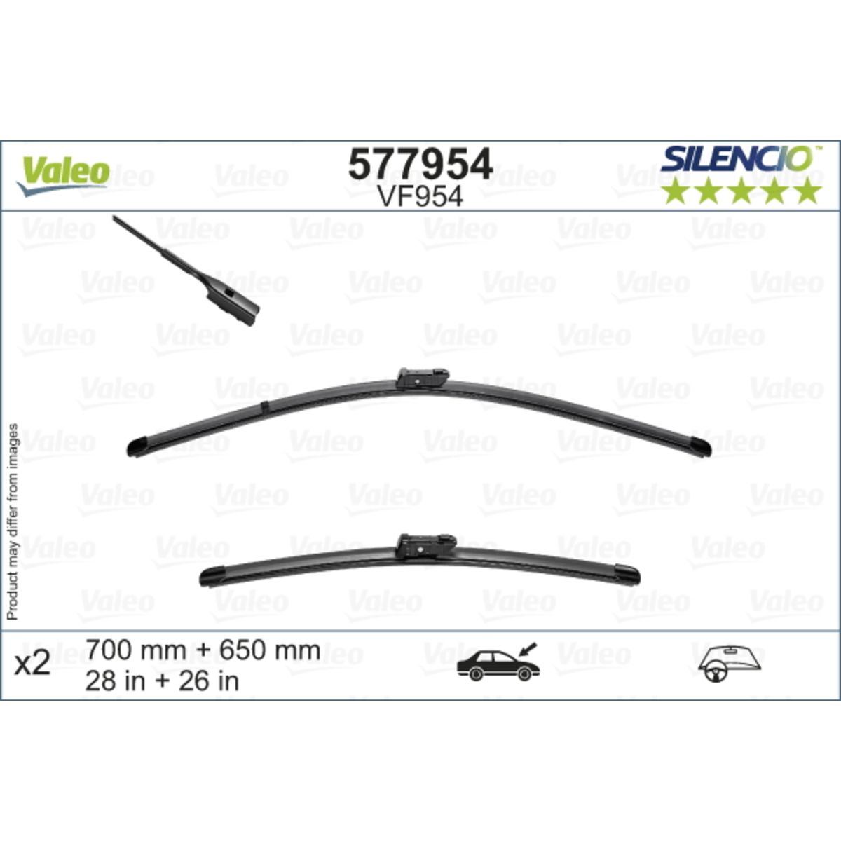 Pyyhkijänsulka VALEO 577954