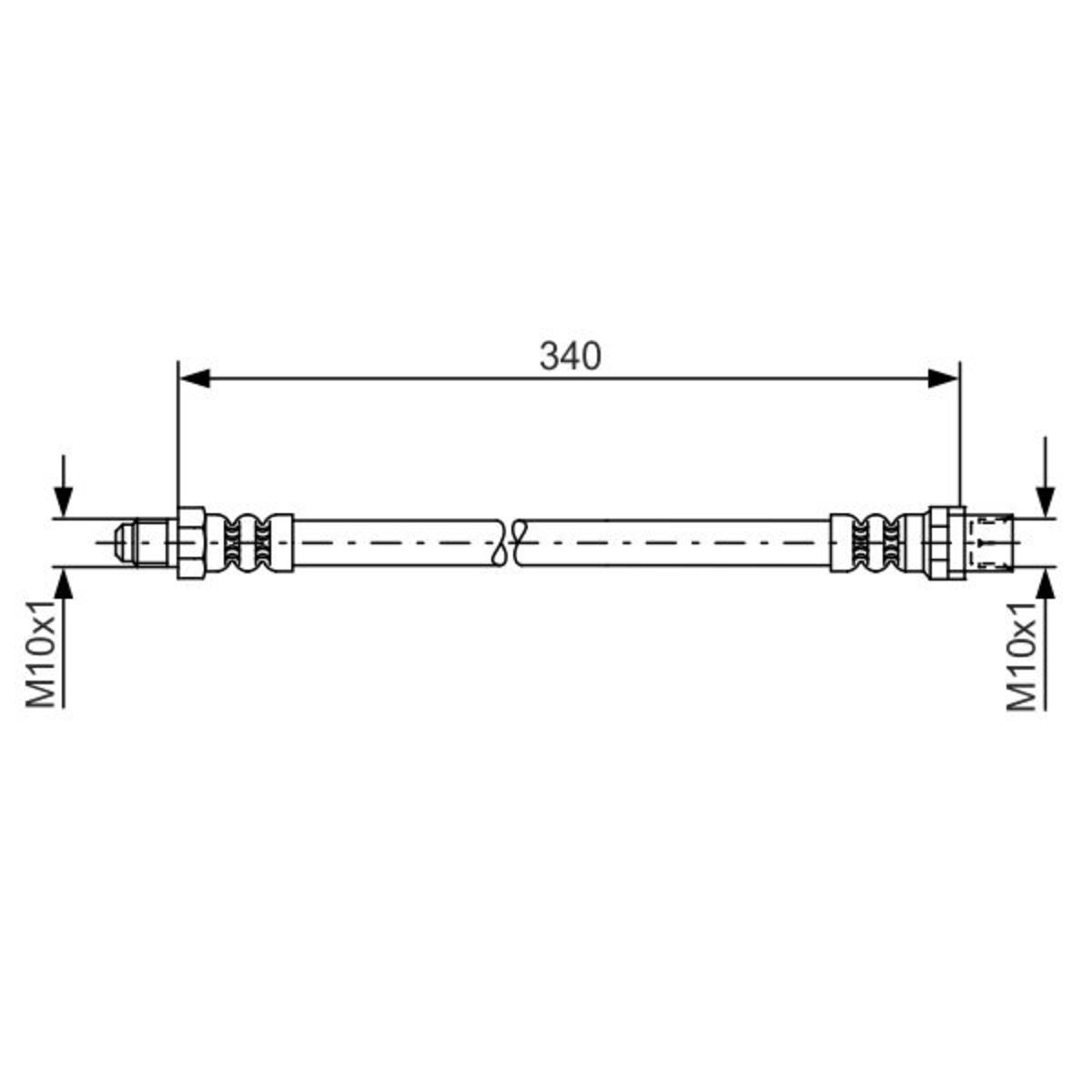 Jarruletku BOSCH 1 987 481 080
