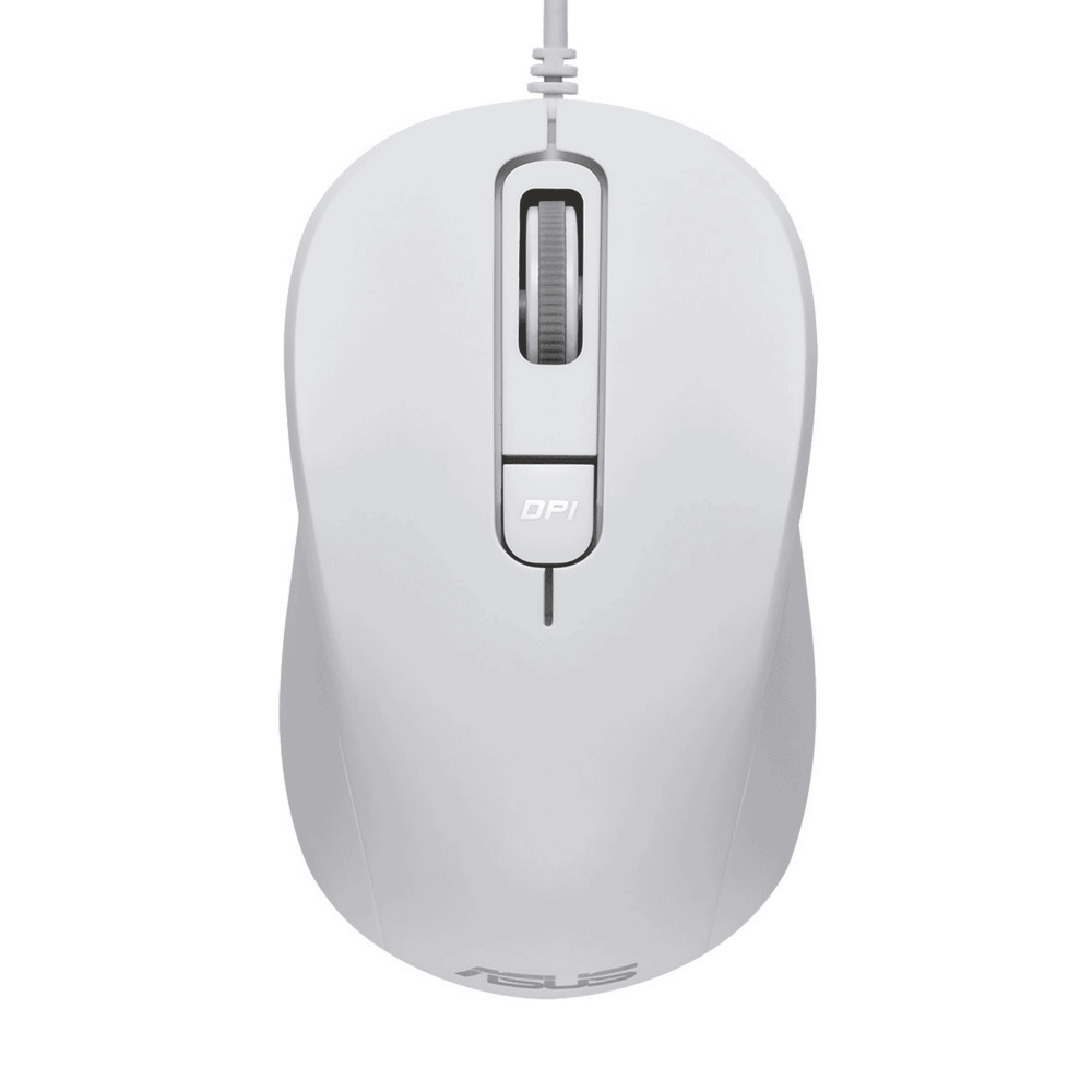 ASUS MU101C Blue Ray Silent - Hiiri - Optinen - 3 painiketta - Valkoinen