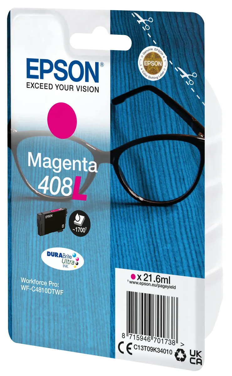 Epson Muste, Magenta, 408xl – Wf-c4810