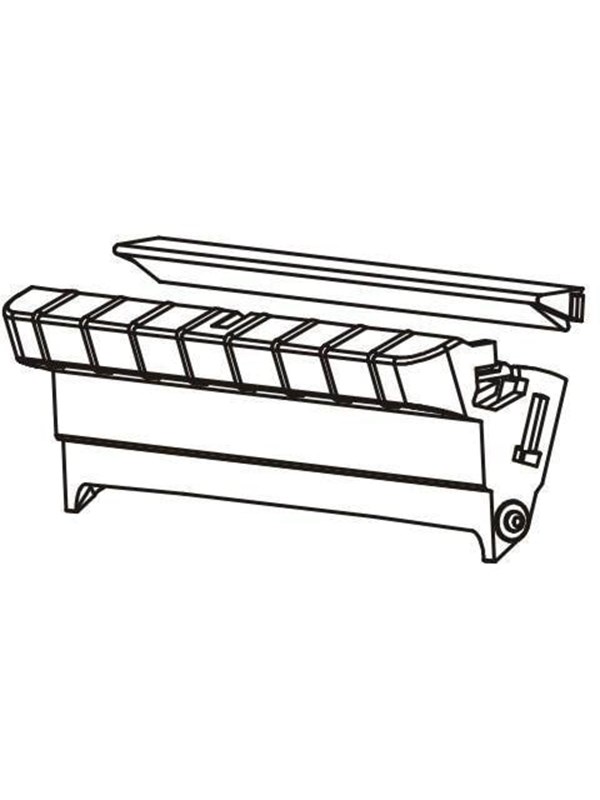 Zebra Front Bezel Dispenser - Gk/gx 420d