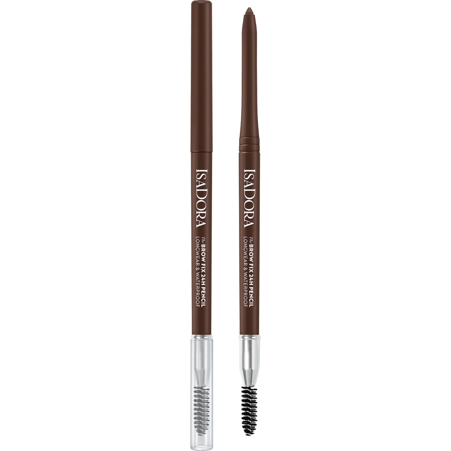 IsaDora The Brow Fix 24h Pencil Longwear & Waterproof Dark Brown - 0,3 g