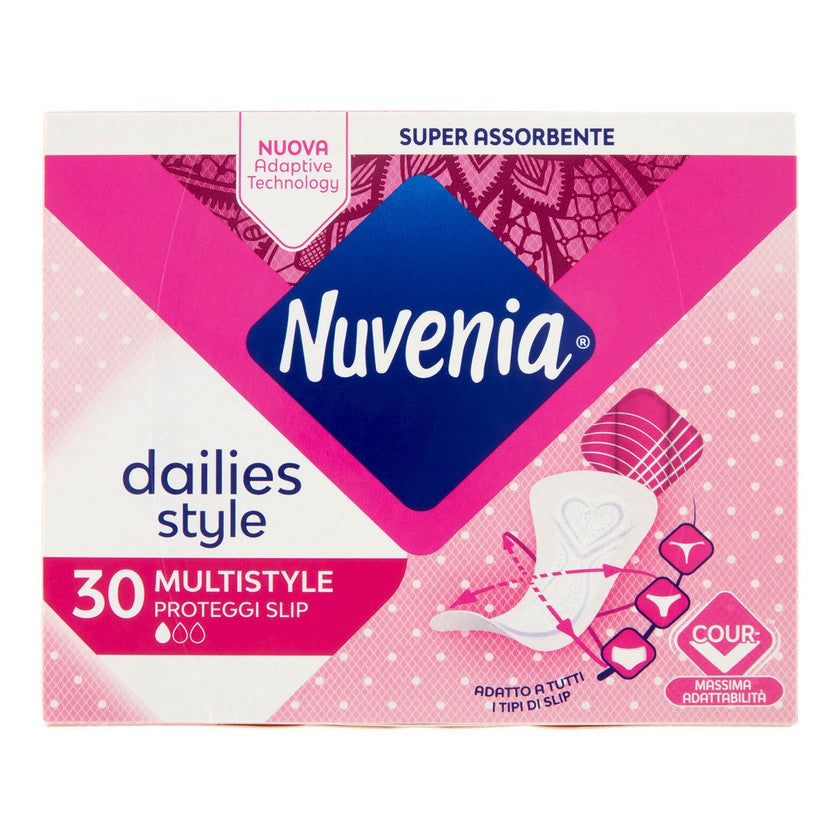 Nuvenia Multistyle Suojaliina Taitettu Pussiin Curvefit 30 kpl