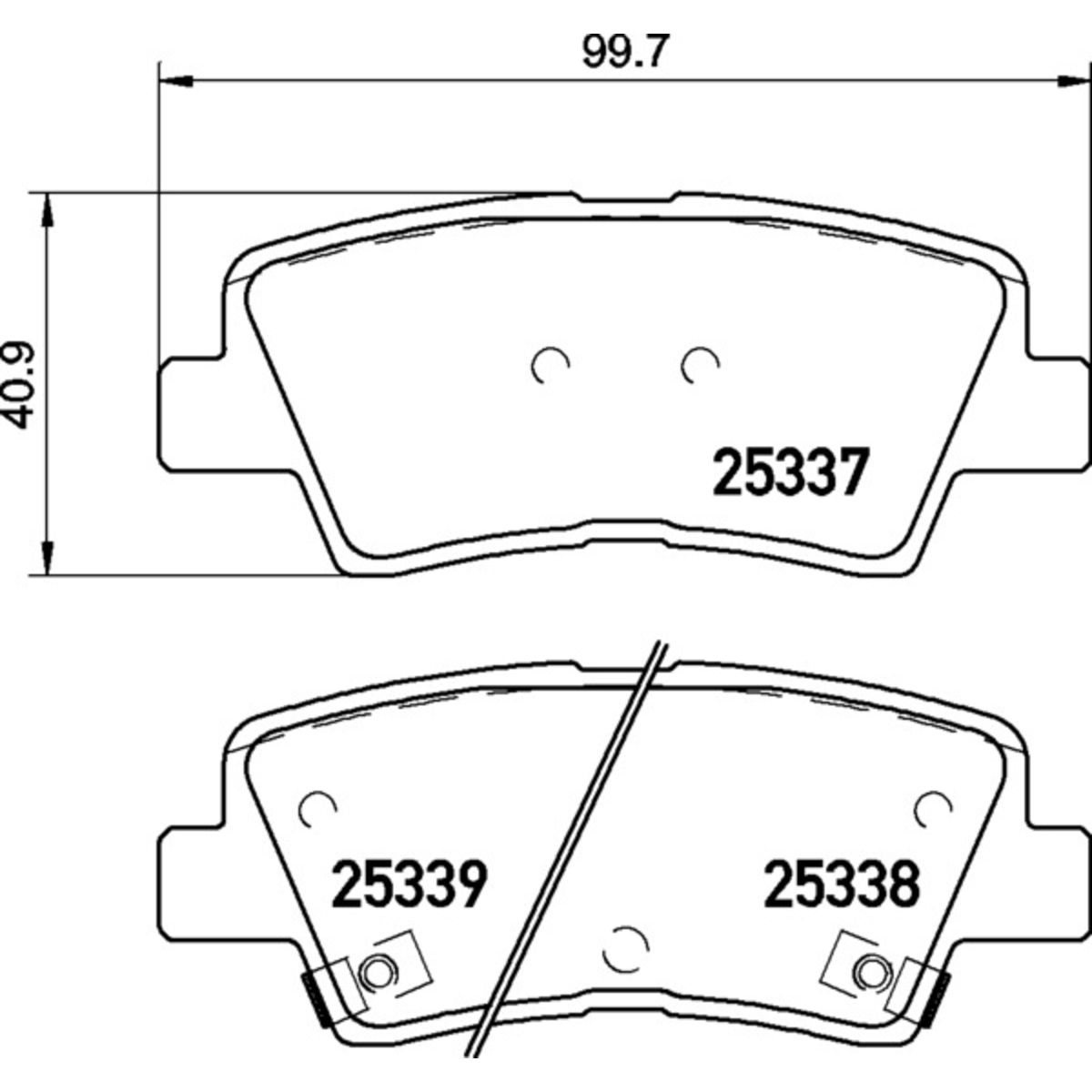 Jarrupalat, levyjarru BREMBO P 30 094