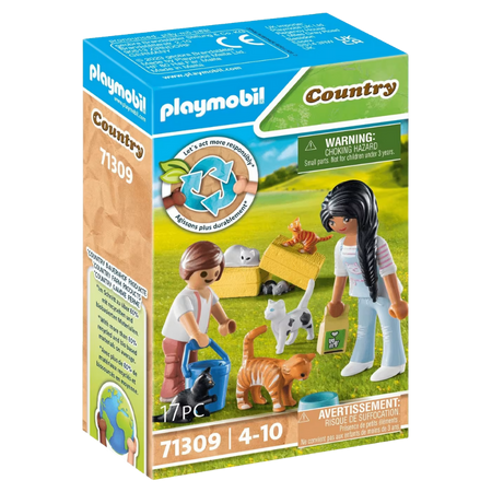 Playmobil Country Kissa Leikkisetti
