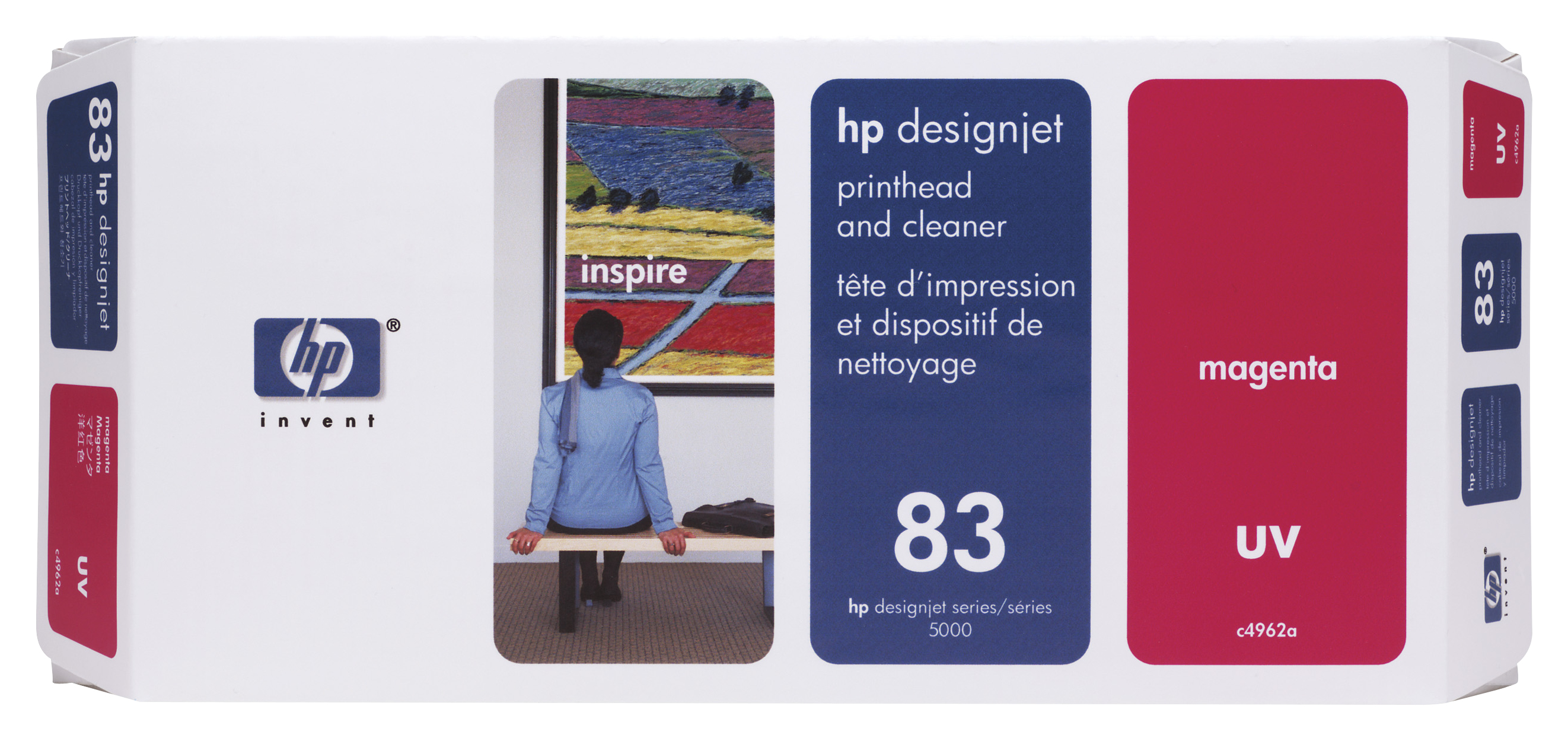 HP HP 83 Printhead magenta C4962A Vastaa: N/A