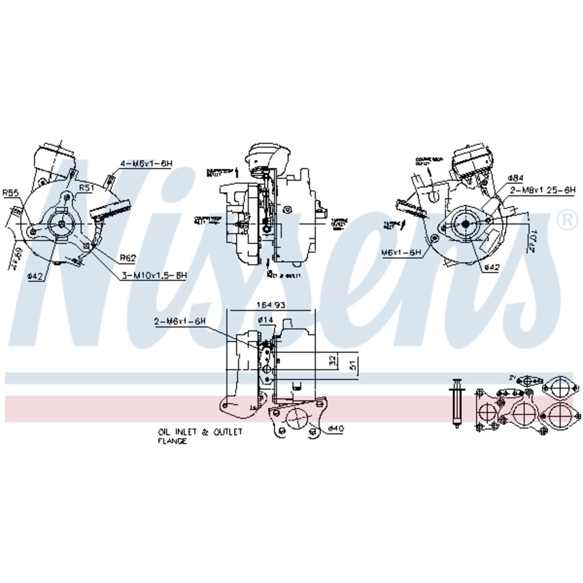 Turboahdin NISSENS 93056