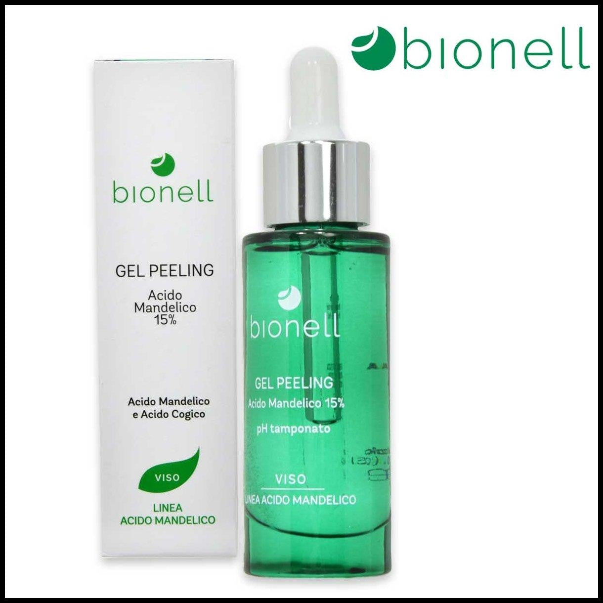 Bionell Kasvogeeli Mantelihappokuorinta 15% 30 ml Bionell