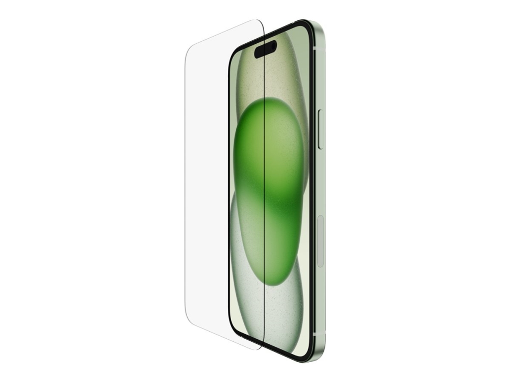 Belkin ScreenForce TemperedGlass Treated Screen Protector for iPhone 15 Plus