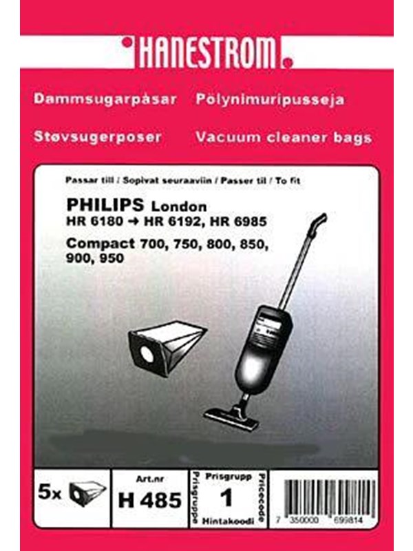 Haneström Pölypussit, paperi, 5kpl. DU12030 Vastaa: N/A