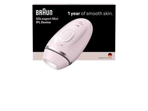Braun Silk·expert Mini IPL PL1100 -IPL-karvanpoistolaite, vaaleanpunainen