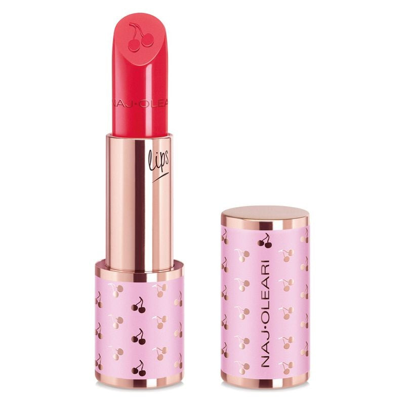 Naj·Oleari Delight kermainen huulipuna loistavalla viimeistelyllä 13 - Geranium Red