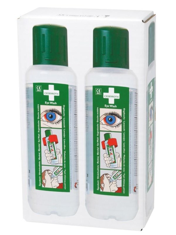 Cederroth Silmänhuuhtelupullo 2x500 ml
