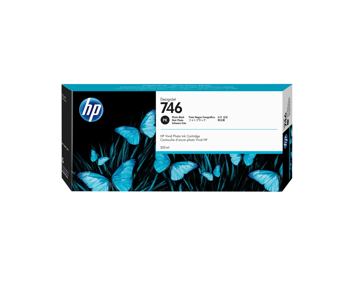 HP 746 / P2V82A Photo Musta Ink