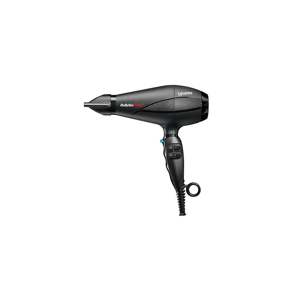 BaByliss PRO Kuivaimet Levante 2100W Ionic hiustenkuivaaja Musta