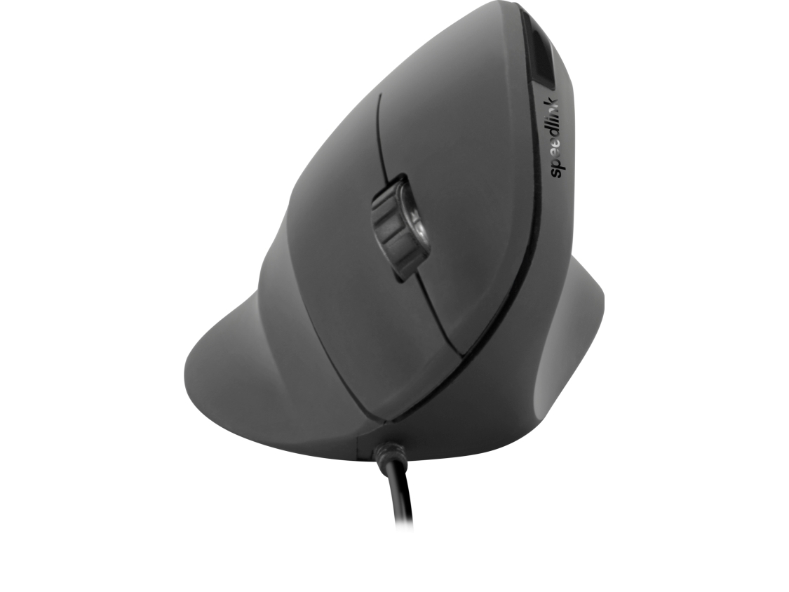 Speed-Link Piavo Ergonominen Pystysuuntainen USB-hiiri - Ergonominen hiiri - 5 painiketta - Musta