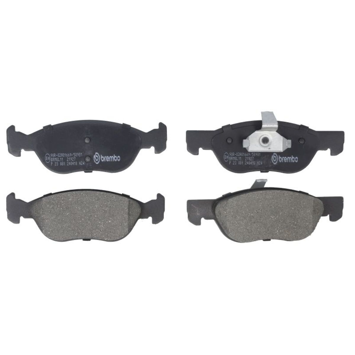 Jarrupalat, levyjarru BREMBO P 23 081