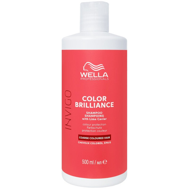 Wella Invigo Color Brilliance Shampoo paksuille hiuksille 500ml