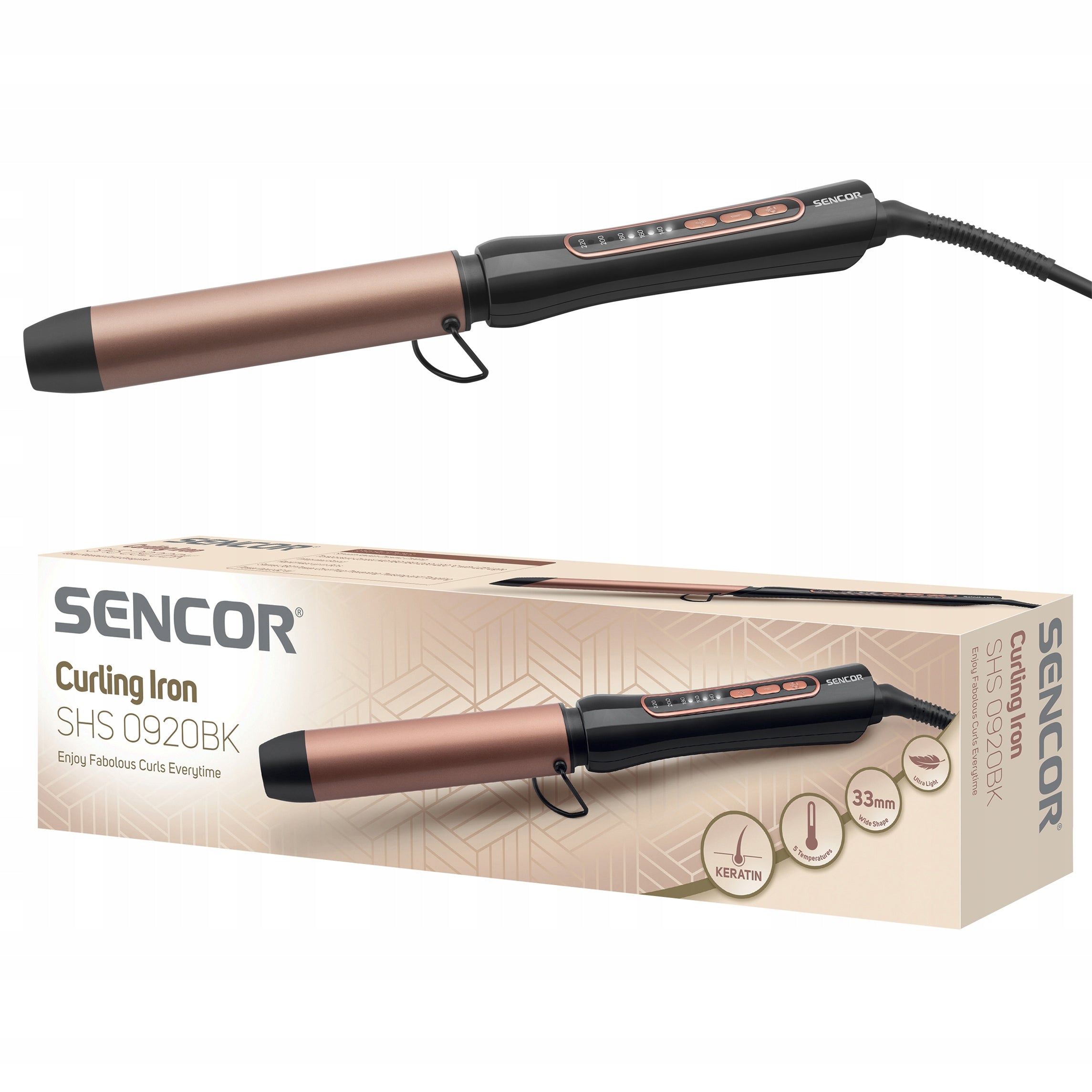Sencor SHS 0920BK kiharrin