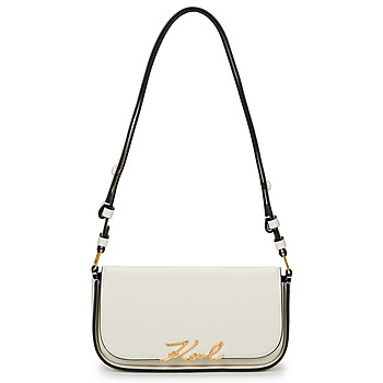 Karl Lagerfeld Olkalaukku 'K/SIGNATURE' kulta / valkoinen