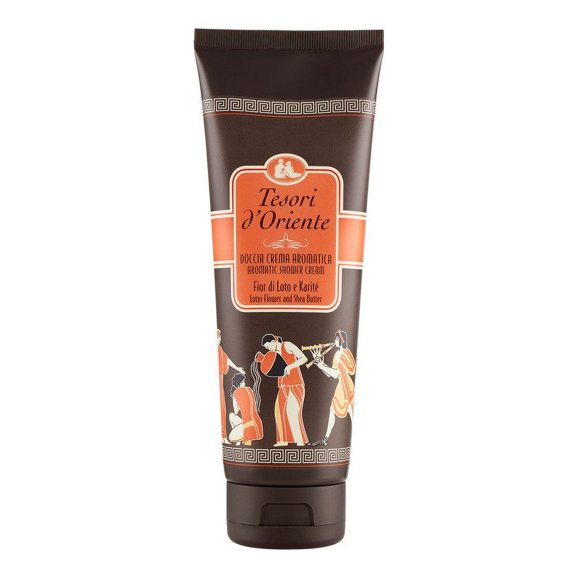 Tesori D'Oriente Aromikasuihkuvoide Lootuksenkukka ja Akaasiamaito 250 ml