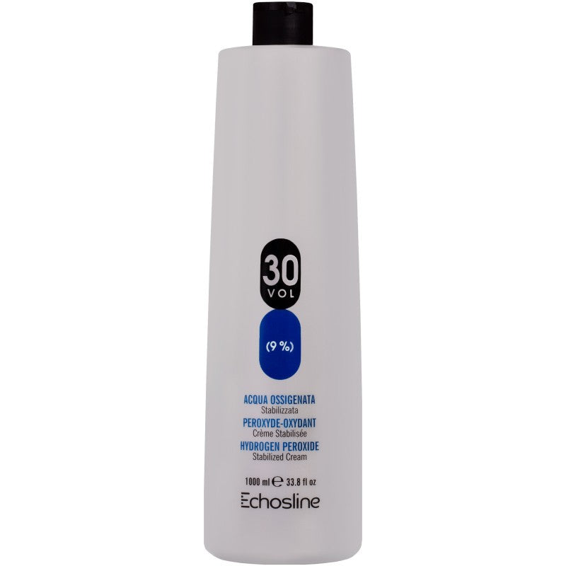 Echosline Stabiloitu voidemainen vetyperoksidi 1000 ml 30 tilavuutta | 9 %