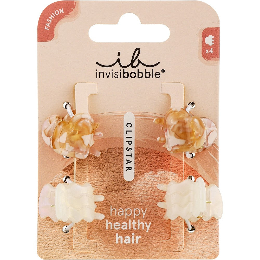 Invisibobble Clipstar XS Petit Rainbow 4 pezzi — Fermaglio per capelli