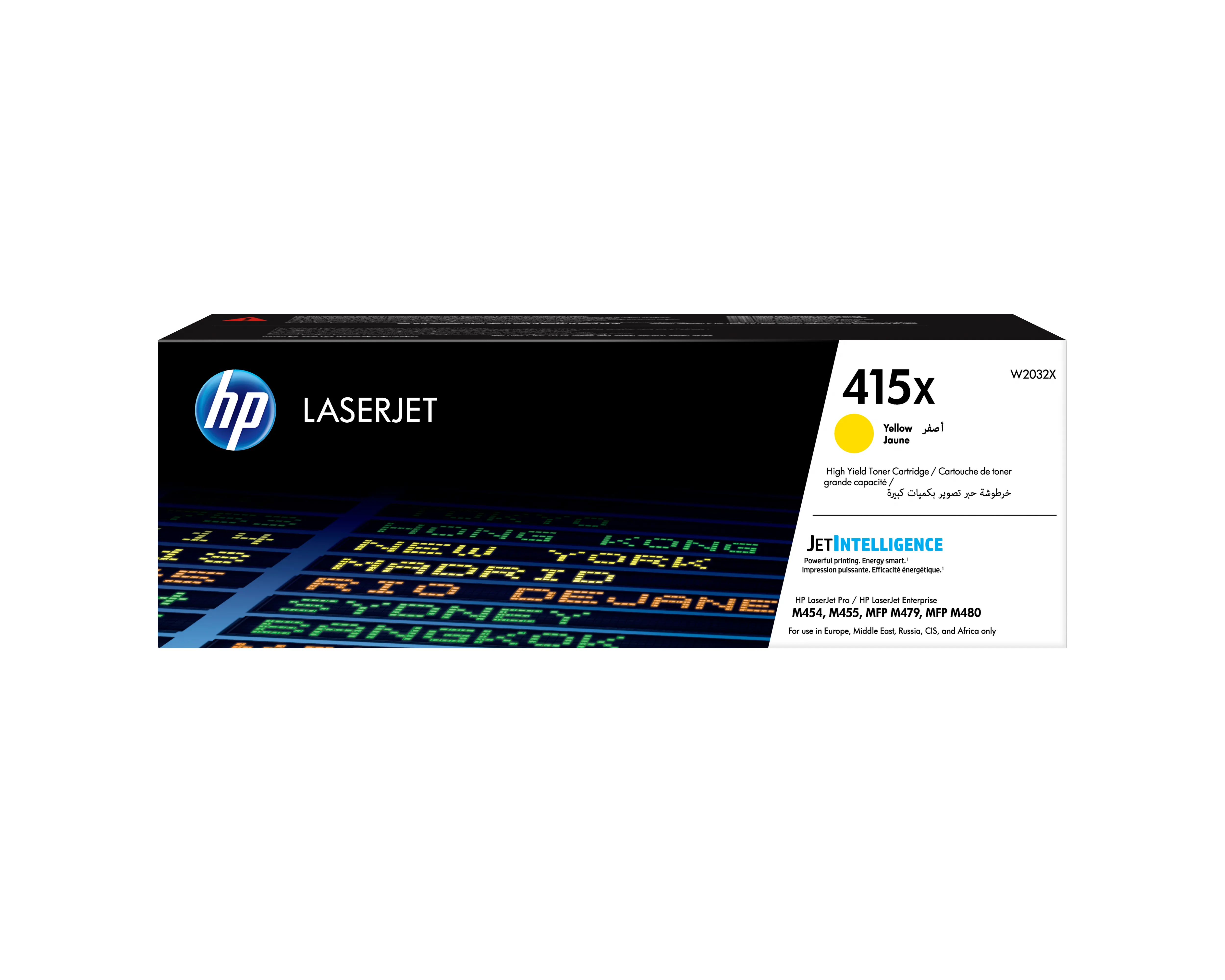 HP 415X / W2032X Keltainen Toner