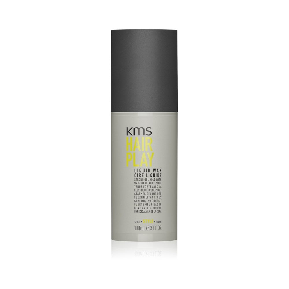 KMS Hair Play Liquid Wax hiusvaha kiinnitykseen ja muotoiluun 100 ml
