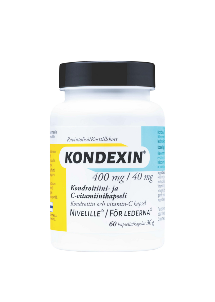 KONDEXIN kondroitiini + C 60 kaps