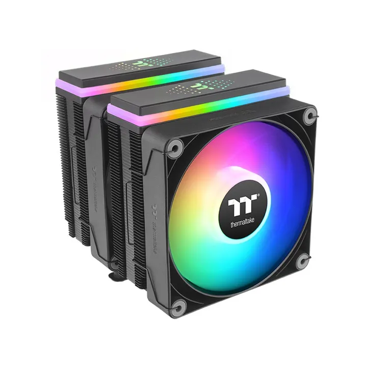 Thermaltake ASTRIA 600, 2x120 mm ARGB -prosessorijäähdytin, musta