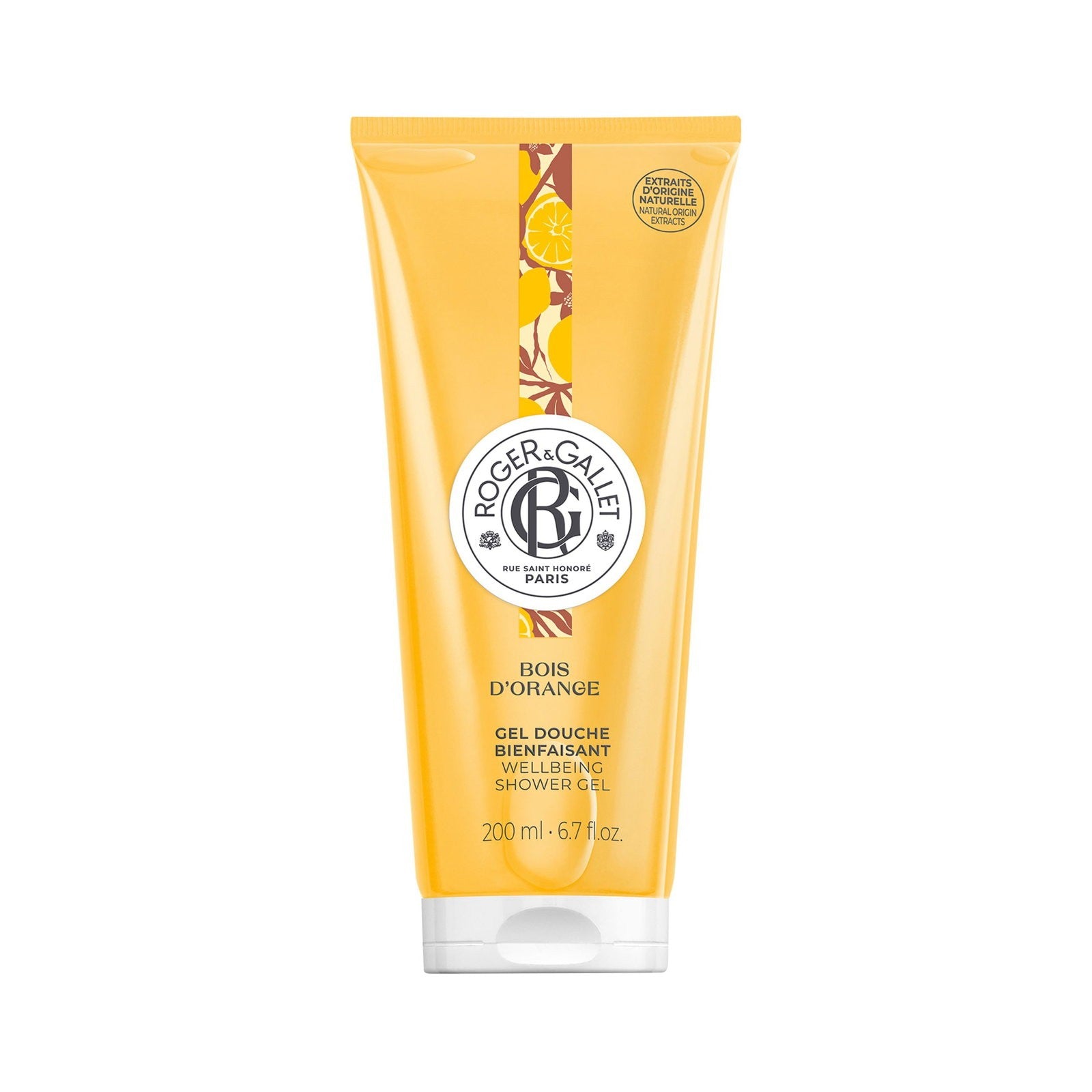 Roger & Gallet Bois D'Orange Gel Doccia Per Tutti i Tipi di Pelle 200 ml — Gel doccia